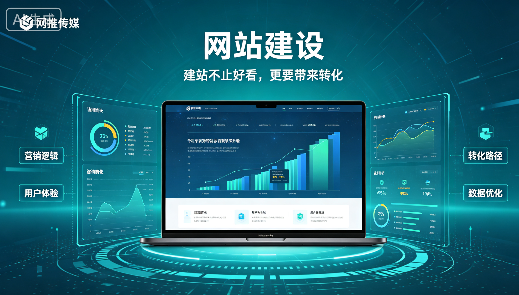 网推传媒网站建设项目展示